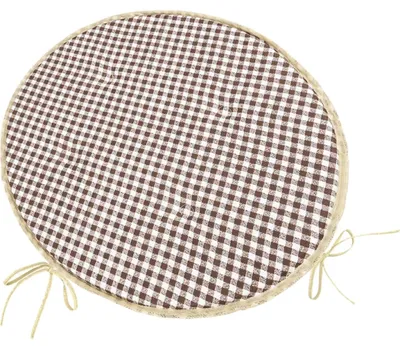 Immagine prodotto di Seduta BERTA, rotonda e liscia, diametro 40 cm, colore marrone
