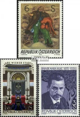 Produktbild von Briefmarken Österreich 1976 Mi 1537,1538,1539 (kompl.Ausg.) postfrisch Sondermarken
