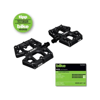 Obrázok produktu pre Pedále TATZE - LINK COMPOSITE - Schwarz