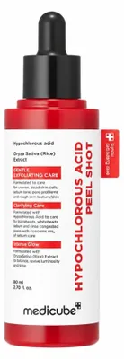 Produktbild von Medicube Hypochlorous Acid Peel Shot 80 ml – Peeling Serum Porenreinigung Talgkontrolle Reis-Extrakt alle Hauttypen