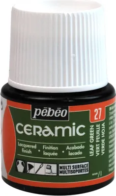 Produktbild von Pebeo Keramikfarbe, 45 ml, 27 Blattgrün