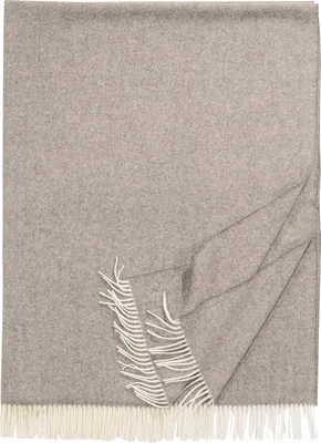 Produktbild von heimtexland® Wohndecke aus 100 % Baumwolle mit Waffelpiqué, leichte Sommer- und Sofadecke, Kuscheldecke, 150x140 cm, atmungsaktiv und temperaturausgleichend, grau, 1 Stück