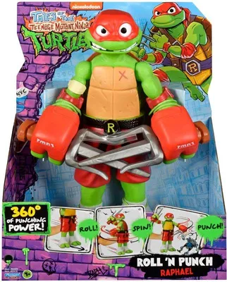 Obrázek produktu pro Playmates toy TALES OF THE TMNT GIANT ROLL N PUNCH - RAPHAEL akční figurka