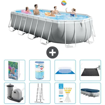 Immagine prodotto di Piscina Prism Frame ovale - 610x305x122 cm - 9 pezzi  S619