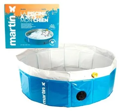 Produktbild von Martin-Pool mit Düsen blau weiß
