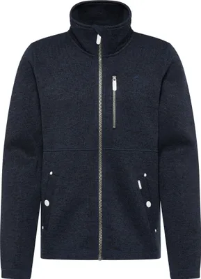 Obrázok produktu pre ICEBOUND herren strickfleecejacke - marine melange, S