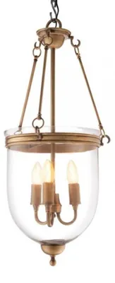 Image de Casa Padrino Luxus Laterne - Suspension de luxe en laiton diamètre 32 x H 70 cm