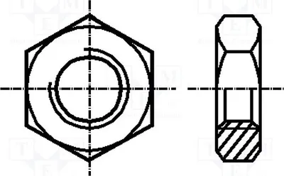Productafbeelding van 100 zeskantige schroeven: H 1,6 mm, M2,5, lengte 5 mm, A2 roestvast staal, artikelnummer: 630 1241818