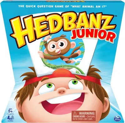 Produktbild von Hedbanz Junior Wer bin ich? 6060916 Spin Master Partyspiel