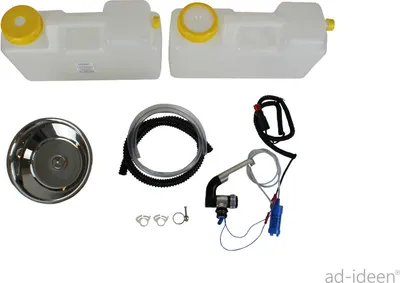 Produktbild von 12V Miniküche Campingküche Küchenblock Bausatz Rundspüle 24 cm Reisemobil Bulli