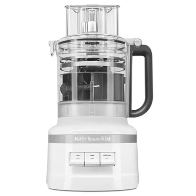 Produktbild von KitchenAid Food-Processor 5KFP1318EWH 3,1L LED-Bedienelemente ExactSlice Weiß