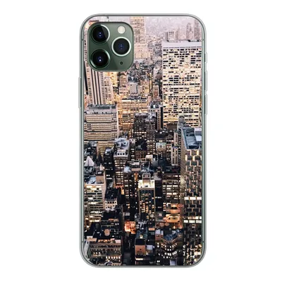 Produktbild von MuchoWow® Handyhülle Schutzhülle Hülle für iPhone 11 Pro Max New York - NYC - Amerika Silikon Softcase Handy Hülle - Schutz