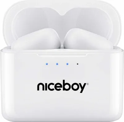 Obrázok produktu pre Niceboy HIVE Podsie 3 Polar White Bezdrôtové sluchadlá do uší