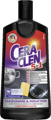 Produktbild von Glaskeramikreiniger CERACLEN 5in1 43277 200ml