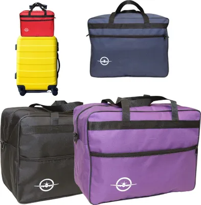 Produktbild von REISETASCHE 40 x 30 x 20 cm Boardgepäck Reise Koffer HANDGEPÄCK f. z.B Wizzair Schwarz
