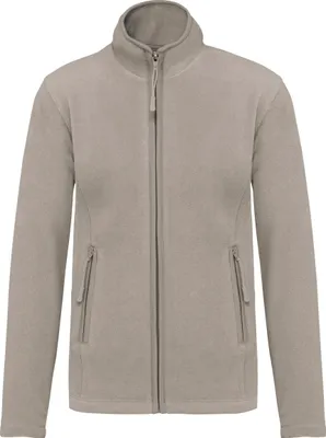 Produktbild von Kariban Damen Fleece Jacke Micro Fleecejacke Windjacke Winterjacke, Größe:4XL, Farbe:Beige