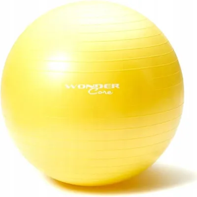 Productafbeelding van Wonder Core - Anti-Burst fitnessbal 55 cm - Limoengroen