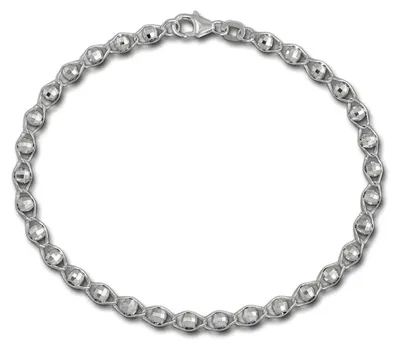 Immagine prodotto di Bracciale da donna SilberDream, finitura lucida, lunghezza 19 cm, con sfere in argento sterling 925, modello D3SDA2539J