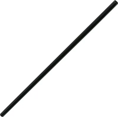 Produktbild von Fackelmann Mehrweg-Trinkhalme Ø 6 mm, Wiederverwendbare Strohhalme für jeden Anlass, umweltfreundliche Trinkröhrchen, Halm für Milchshakes (Farbe: Schwarz), Menge: 1 x 50er Set