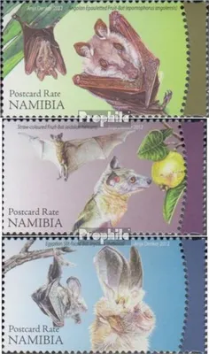 Produktbild von Briefmarken Namibia - Südwestafrika 2012 Mi 1408-1410 (kompl.Ausg.) postfrisch Fledertiere