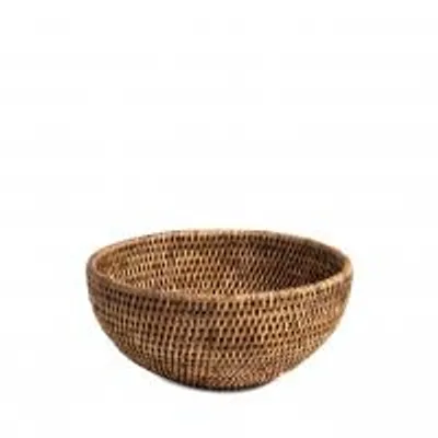 Immagine prodotto di H&H Cestino Tondo In Rattan Cm 23X10H