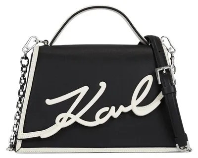 Produktbild von Karl Lagerfeld Essentials Handtasche Schwarz/Weiß