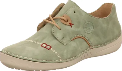 Produktbild von Rieker Schnürhalbschuhe in grün, Gr. 36