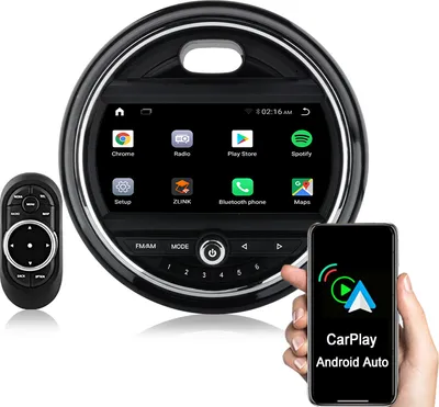 Zdjęcie produktu dla Radio samochodowe Android11 Qualcomm 9''do MINI Cooper F55 F56 NBT System 2014-2017 GPS AI Voice 4GSIM DAB SWC BT Multimedia 8ken 4+64G