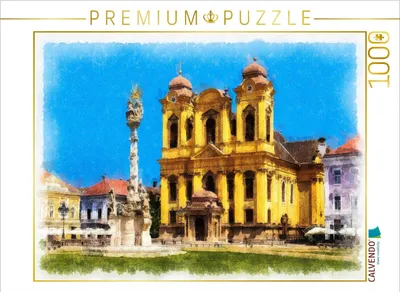 Produktbild von CALVENDO Puzzle Dom von Timisoara (Sfântul Gheorghe), Rumänien 1736 bis 1763 | 1000 Teile Lege-Größe 64x48cm Foto-Puzzle für glückliche Stunden
