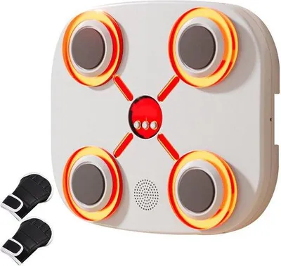 Produktbild von Elektrische Boxmaschine mit Musik - Digitale Boxtrainer - Fitness-Boxing-Ausrüstung - Trainingsgerät für Boxen - Elektrische Boxschläger - Musikboxtraining