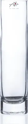 Produktbild von Glasvase "Solifleur" Ø 6 x 24cm | Hohe Blumenvase aus Glas