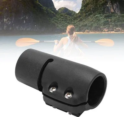 Image de Pinces en plastique à dégagement rapide pour pagaies, pinces pour pagaies en PVC, pinces pour pagaies de paddleboard (SUP), fourche réglable pour sports nautiques et surf.