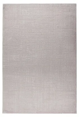 Produktbild von Teppich Bandito 125 Silber 80x150 cm – Pflegeleicht & Strapazierfähig