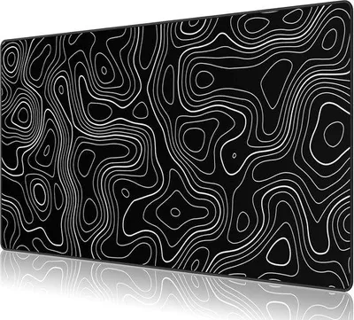 Obrázek produktu pro Podložka pod herní myš, 800 x 400 mm, voděodolná, protiskluzová, s prošitými okraji a zaoblenými rohy