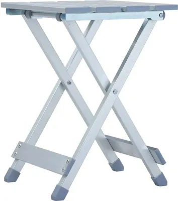 Produktbild von Campinghocker Aluminium 28 x 26 x 39 cm