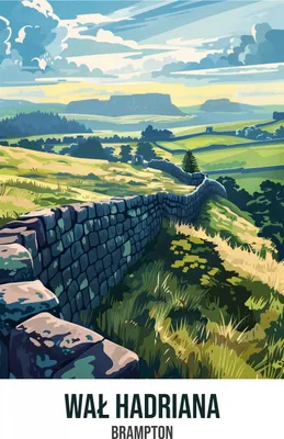 Produktbild von Plakat 50x70cm Hadrianswall