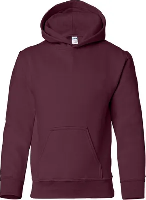Immagine prodotto di Gildan Felpa con cappuccio per bambini BC469 (M) (rosso-marrone)