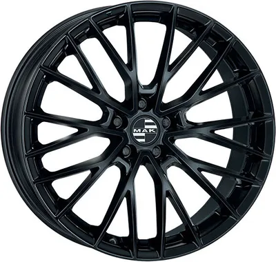 Image de Jantes en alliage MAK SPECIALE-D 9.5x20 5x112 ET 22 NOIR BRILLANT