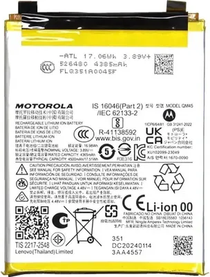 Produktbild von Original Motorola QM45 Akku Für Motorola Edge 50 Pro XT2403-2 4500mAh