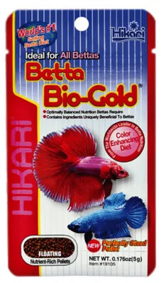 Produktbild von Betta Biogold 20 Gramm Fischfutter