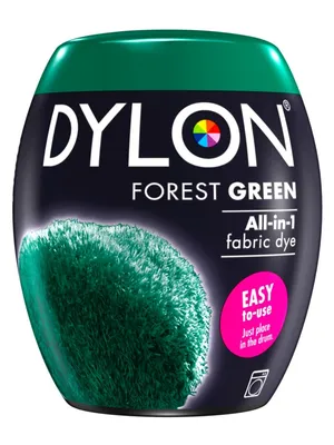 Produktbild von DYLON Wasmachine Textielverf Pods - Forest Green - 350g