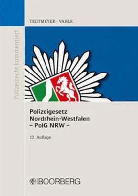 Produktbild von Polizeigesetz Nordrhein-Westfalen (PolG NRW)