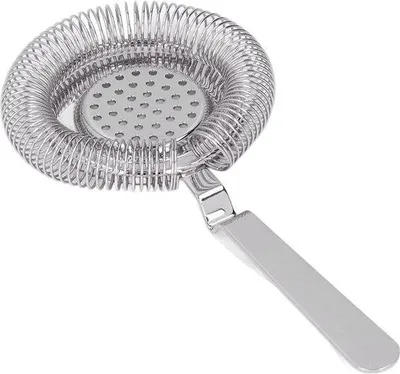 Produktbild von Kleine Edelstahl Cocktail Sieb Silber für Party