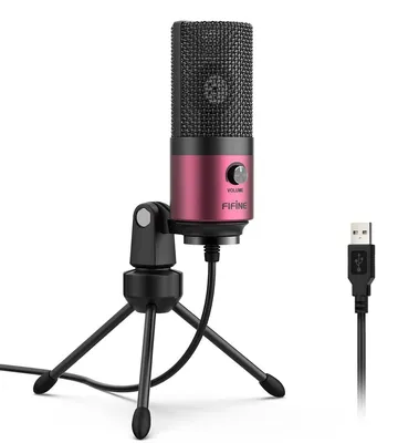 Obrázok produktu pre USB mikrofón pre počítač, kondenzátorový mikrofón na streamovanie a podcasting
