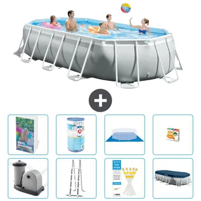 Immagine prodotto di Piscina Prism Frame ovale - 503x274x122 cm - 9 pezzi  S541