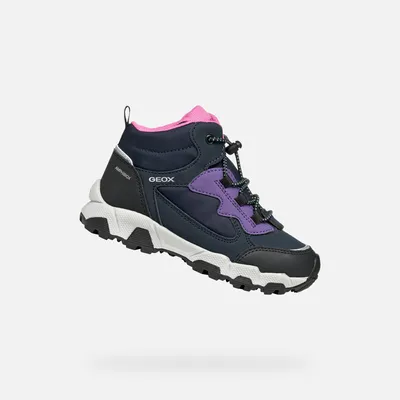 Produktbild von Geox Dunkelblaue Magnetar B ABX Sneaker für Mädchen 24