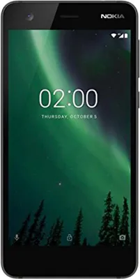 Produktbild von Nokia 2 Dual Sim Smartphone - deutsche Ware (8MP Hauptkamera, 5MP Frontkamera, Extra Lange Akkulaufzeit, Robustes Gehäuse, Weckfunktion, Pure Android) Schwarz