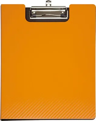 Produktbild von Schreibmappe Maulflexx Polypropylen 242x310mm orange Packung mit 12 Stück