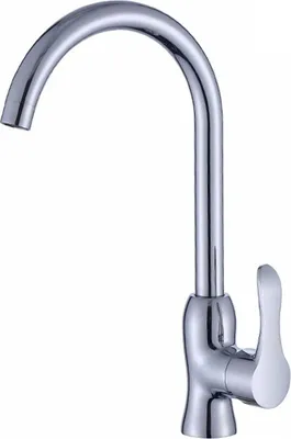 Immagine prodotto di Miscelatore monocomando da cucina con bocca girevole - Cromo - Miscelatore moderno