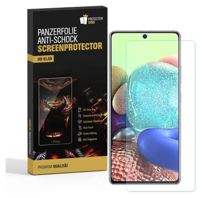Produktbild von 2x Panzerfolie für Samsung Galaxy A71 ANTI-SCHOCK Displayschutz Displayfolie KLAR
